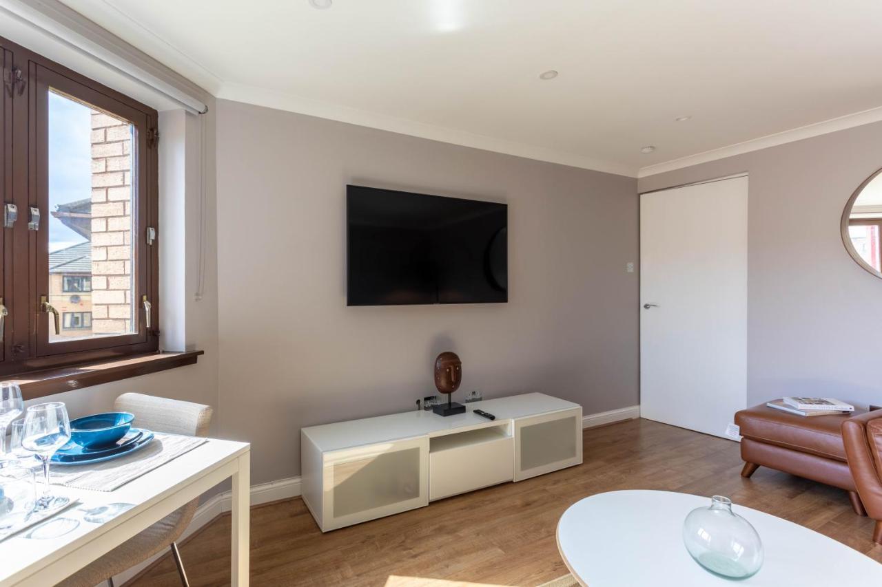 Stunning 1 Bed Merchant City Apartment With Parking غلاسغو المظهر الخارجي الصورة