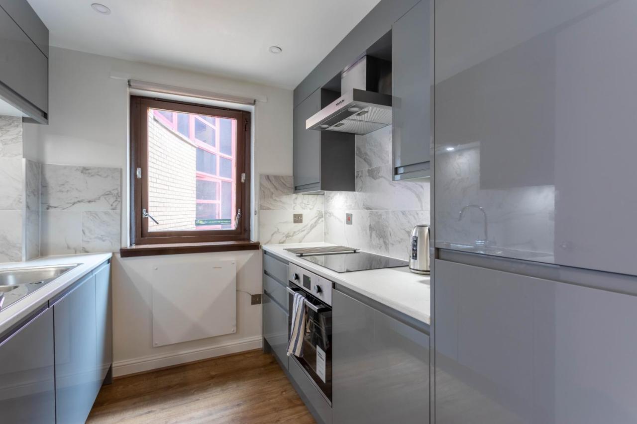 Stunning 1 Bed Merchant City Apartment With Parking غلاسغو المظهر الخارجي الصورة